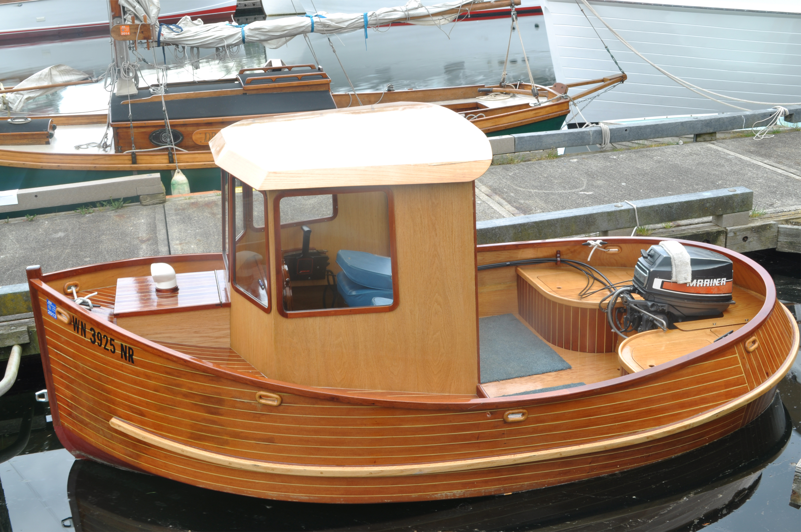 Wooden Boat Bow